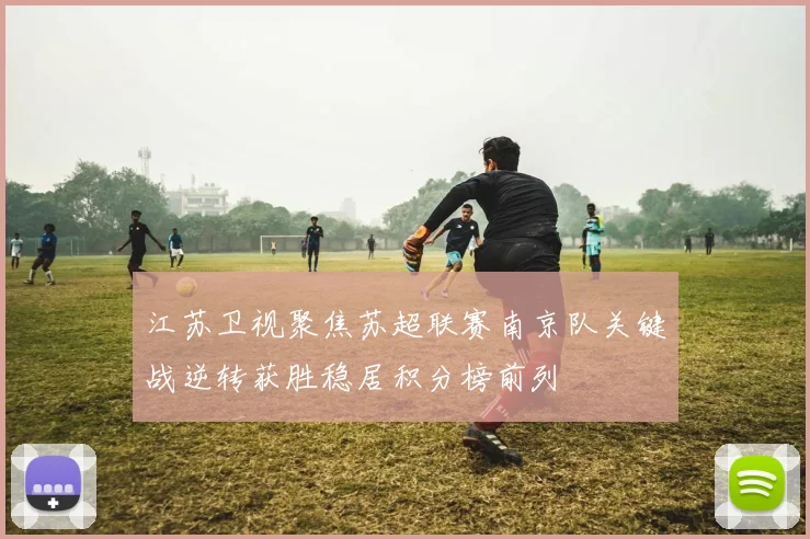 江苏卫视聚焦苏超联赛南京队关键战逆转获胜稳居积分榜前列